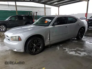 2008 Dodge Charger with VIN 2B3KA43R28H278186, listed as a Copart auction lot 44382945 with 255,044 mi miles and Salvage Title. Bid and sale history available at carsss.com. Image 1.