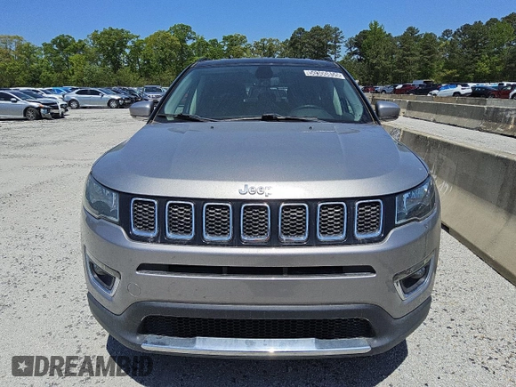 2020 Jeep Compass Limited with VIN 3C4NJCCB4LT211159, listed as a Copart auction lot 50300855 with 106,741 mi miles and Clean Title. Bid and sale history available at DreamBid. Image 5.