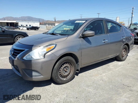 2015 Nissan Versa SV with VIN 3N1CN7AP9FL907251, listed as a Copart auction lot 63262995 with 162,396 mi miles and Clean title. Bid and sale history available at DreamBid. Image 1.