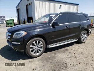2015 Mercedes-Benz GL-Class GL 450 with VIN 4JGDF6EE7FA502753, listed as a Copart auction lot 54593083 with 136,804 mi miles. Bid and sale history available at carsss.com. Image 1.
