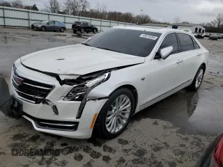 2018 Cadillac CT6 RWD with VIN 1G6KA5RX3JU119029, listed as a Copart auction lot 45675204 with 52,491 mi miles and Salvage Title. Bid and sale history available at DreamBid. Image 1.
