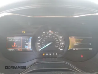 2020 Ford Fusion Titanium with VIN 3FA6P0D98LR176335, listed as a Copart auction lot 55323275 with 76,572 mi miles and Salvage title. Bid and sale history available at DreamBid. Image 9.
