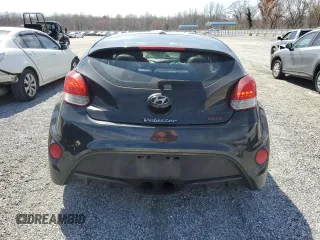 2016 Hyundai Veloster Turbo with VIN KMHTC6AE5GU263035, listed as a Copart auction lot 49858255 with 180,943 mi miles and Salvage Title. Bid and sale history available at carsss.com. Image 6.