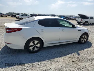 2012 Kia Optima Hybrid with VIN KNAGM4AD2C5024204, listed as a Copart auction lot 51209595 with 165,222 mi miles and Clean Title. Bid and sale history available at carsss.com. Image 3.