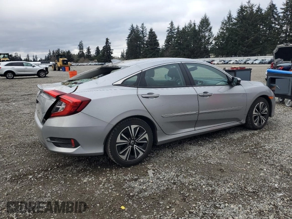 2017 Honda Civic Sedan EX-L with VIN 2HGFC1F77HH658290, listed as a Copart auction lot 47558385 with 97,725 mi miles and Salvage Title. Bid and sale history available at carsss.com. Image 3.