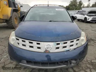 2005 Nissan Murano S with VIN JN8AZ08WX5W443784, listed as a Copart auction lot 85924974 with 194,197 mi miles and Salvage Title. Bid and sale history available at carsss.com. Image 5.