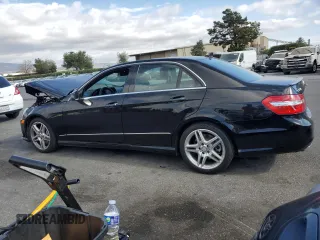2013 Mercedes-Benz E 550 Sport with VIN WDDHF9BBXDA676854, listed as a Copart auction lot 71620434 with 155,557 mi miles and Salvage title. Bid and sale history available at DreamBid. Image 2.