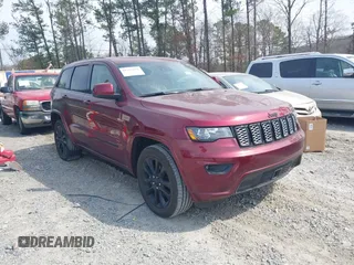 2022 Jeep Grand Cherokee WK Laredo X with VIN 1C4RJEAG3NC127991, listed as a IAAI auction lot 41795834 with 16,949 mi miles. Bid and sale history available at carsss.com. Image 1.