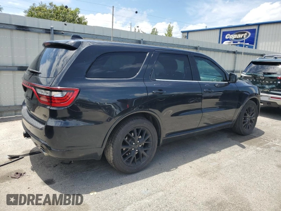 2015 Dodge Durango R/T with VIN 1C4SDHCT3FC907348, listed as a Copart auction lot 59880905 with 141,162 mi miles and Salvage title. Bid and sale history available at DreamBid. Image 3.