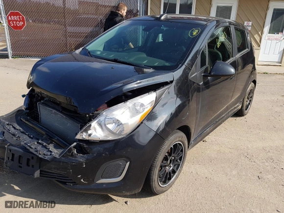 2015 Chevrolet Spark EV LT with VIN KL8CL6S04FC711754, listed as a Copart auction lot 66070523 with 0 miles. Bid and sale history available at carsss.com. Image 1.