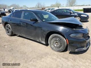 2015 Dodge Charger SXT with VIN 2C3CDXHG3FH726293, listed as a Copart auction lot 48559785 with 118,299 mi miles and Salvage Title. Bid and sale history available at carsss.com. Image 4.