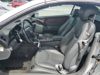 2005 Mercedes-Benz SL 500 with VIN WDBSK75F95F104935, listed as a Copart auction lot 60493705 with 89,994 mi miles and Salvage title. Bid and sale history available at DreamBid. Image 7.