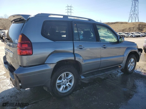 2006 Lexus GX 470 with VIN JTJBT20X260122289, listed as a Copart auction lot 47538485 with NaN miles and Salvage Title. Bid and sale history available at carsss.com. Image 3.