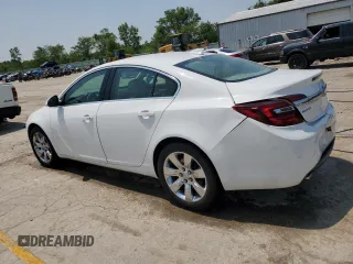 2015 Buick Regal Premium I with VIN 2G4GN5EX2F9258307, listed as a Copart auction lot 60461115 with 128,307 mi miles and Salvage title. Bid and sale history available at DreamBid. Image 2.