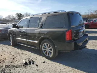 2008 Infiniti QX56 with VIN 5N3AA08C98N913602, listed as a Copart auction lot 83480504 with 188,859 mi miles and Non Repairable. Bid and sale history available at carsss.com. Image 2.