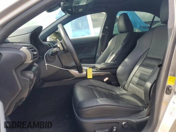 2017 Lexus IS 350 with VIN JTHBE1D25H5030104, listed as a Copart auction lot 85738494 with 101,201 mi miles and Salvage Title. Bid and sale history available at DreamBid. Image 7.