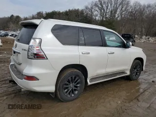 2023 Lexus GX with VIN JTJAM7BX7P5373123, listed as a Copart auction lot 46045245 with 11,498 mi miles and Salvage Title. Bid and sale history available at carsss.com. Image 3.