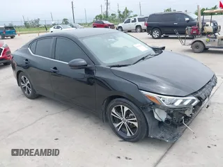 2020 Nissan Sentra SV z VIN 3N1AB8CV5LY271394, wystawiony jako IAAI lot #42319810 z przebiegiem 109 316 mil mil oraz . Historia ofert i sprzedaży dostępna na DreamBid. Obrazek 1.
