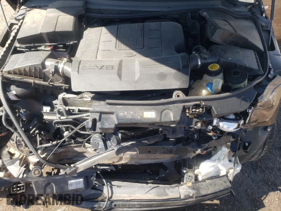 2013 Land Rover Range Rover Sport HSE Lux with VIN SALSK2D48DA775974, listed as a Copart auction lot 59541045 with 114,569 mi miles and Salvage title. Bid and sale history available at DreamBid. Image 11.
