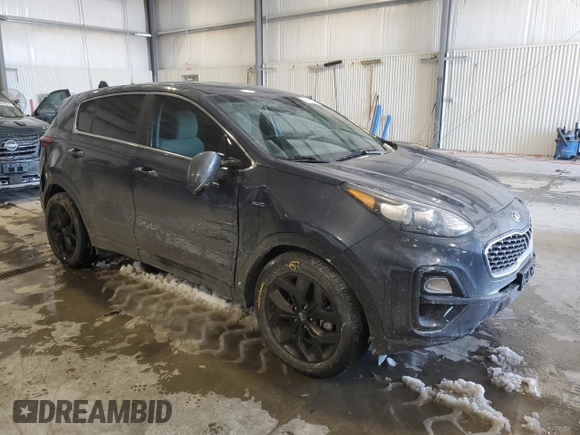 2022 Kia Sportage LX with VIN KNDPMCAC2N7965440, listed as a Copart auction lot 46082405 with 44,592 mi miles and Salvage Title. Bid and sale history available at DreamBid. Image 4.