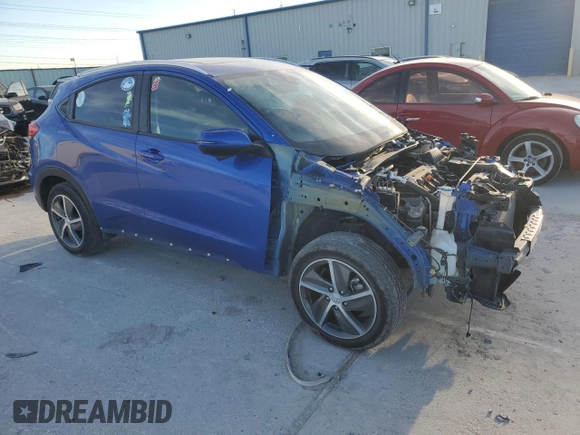 2021 Honda HR-V EX with VIN 3CZRU6H52MM745800, listed as a Copart auction lot 49078255 with 55,659 mi miles and Salvage Title. Bid and sale history available at carsss.com. Image 4.