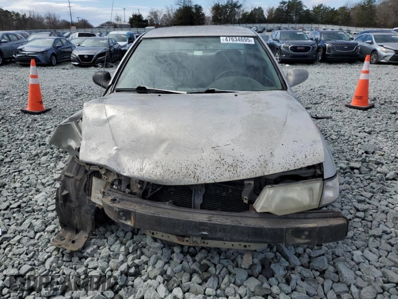 1999 Nissan Sentra XE with VIN 1N4AB41D6XC717640, listed as a Copart auction lot 47634695 with 286,038 mi miles and Salvage title. Bid and sale history available at DreamBid. Image 5.