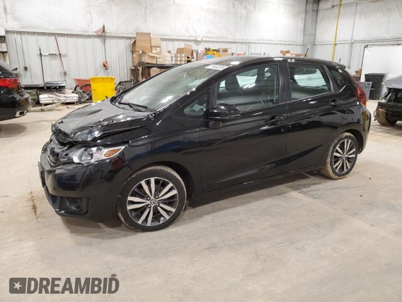 2015 Honda Fit EX-L with VIN 3HGGK5H85FM769889, listed as a Copart auction lot 51443235 with 91,483 mi miles and Clean Title. Bid and sale history available at DreamBid. Image 1.