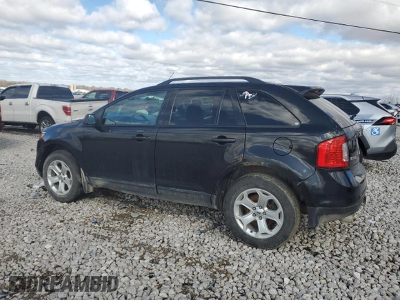 2013 Ford Edge SEL with VIN 2FMDK4JC6DBB07596, listed as a Copart auction lot 50012835 with 225,826 mi miles and Clean Title. Bid and sale history available at carsss.com. Image 2.