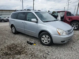 2008 Kia Sedona EX with VIN KNDMB233X86267636, listed as a Copart auction lot 55309025 with 265,379 mi miles and Salvage Title. Bid and sale history available at carsss.com. Image 4.