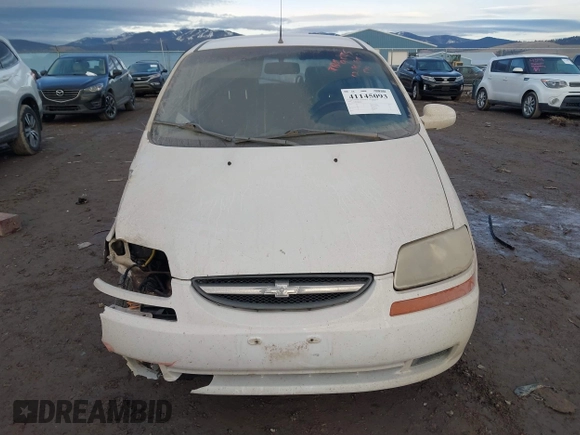 2008 Chevrolet Aveo LS with VIN KL1TD66618B260365, listed as a IAAI auction lot 41145093 with Not Provided miles and . Bid and sale history available at DreamBid. Image 11.