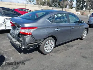 2015 Nissan Sentra SV with VIN 3N1AB7AP0FL644972, listed as a IAAI auction lot 41750059 with 90,672 mi miles and . Bid and sale history available at DreamBid. Image 4.