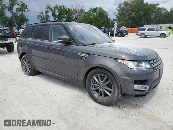 2016 Land Rover Range Rover Sport HSE with VIN SALWR2VF5GA544080, listed as a Copart auction lot 56178325 with 128,176 mi miles and Salvage Title. Bid and sale history available at DreamBid. Image 4.