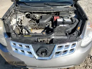 2012 Nissan Rogue S with VIN JN8AS5MTXCW268799, listed as a Copart auction lot 46855035 with 112,344 mi miles and Salvage Title. Bid and sale history available at carsss.com. Image 12.