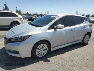 2023 Nissan LEAF S with VIN 1N4AZ1BV0PC555943, listed as a Copart auction lot 52632075 with 52,604 mi miles and Salvage Title. Bid and sale history available at DreamBid. Image 1.