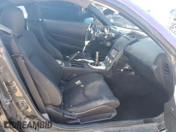 2005 Nissan 350Z with VIN JN1AZ34D05M608841, listed as a Copart auction lot 70408954 with 226,812 mi miles and Salvage Title. Bid and sale history available at DreamBid. Image 10.