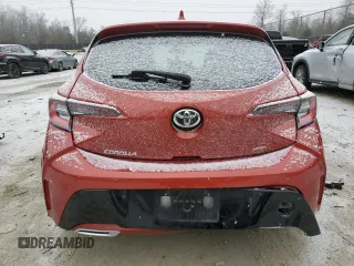 2019 Toyota Corolla Hatchback SE with VIN JTNK4RBE9K3043422, listed as a Copart auction lot 45981015 with 90,124 mi miles and Salvage Title. Bid and sale history available at carsss.com. Image 6.