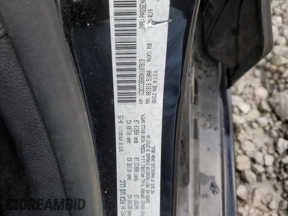 2016 Chrysler 200 S with VIN 1C3CCCBG6GN107913, listed as a Copart auction lot 86556734 with 171,161 mi miles and Salvage Title. Bid and sale history available at carsss.com. Image 14.