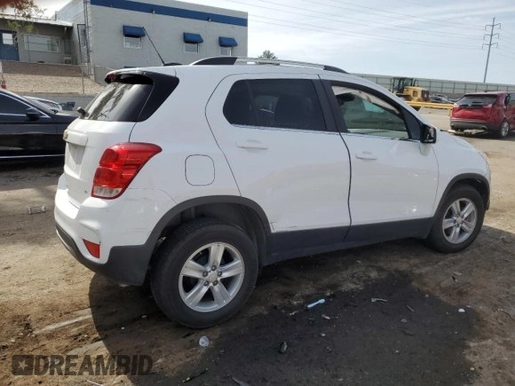 2020 Chevrolet Trax LT with VIN 3GNCJLSB4LL286797, listed as a Copart auction lot 57975375 with 54,147 mi miles and Salvage title. Bid and sale history available at DreamBid. Image 3.