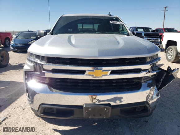2021 Chevrolet Silverado 1500 LT with VIN 1GCPWCED8MZ335809, listed as a Copart auction lot 43574715 with 37,434 mi miles and Salvage Title. Bid and sale history available at carsss.com. Image 5.