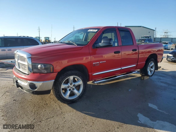 2005 Dodge Ram 1500 SLT with VIN 1D7HA18N45J637681, listed as a Copart auction lot 88174975 with 169,987 mi miles and Clean Title. Bid and sale history available at carsss.com. Image 1.