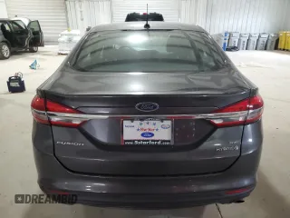 2018 Ford Fusion Hybrid SE with VIN 3FA6P0LU1JR136245, listed as a Copart auction lot 46057295 with 195,047 mi miles and Clean Title. Bid and sale history available at carsss.com. Image 6.