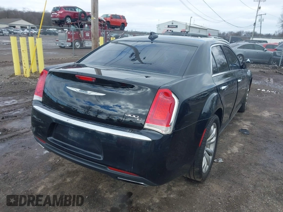 2016 Chrysler 300 with VIN 2C3CCAET8GH295839, listed as a IAAI auction lot 41741356 with 83,587 mi miles. Bid and sale history available at carsss.com. Image 4.