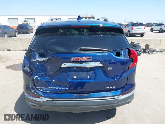 2022 GMC Terrain SLT with VIN 3GKALVEV0NL183265, listed as a IAAI auction lot 41826535 with 93,854 mi miles and . Bid and sale history available at DreamBid. Image 17.