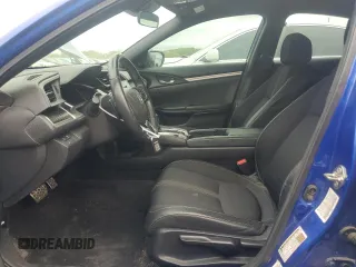 2019 Honda Civic Sport with VIN 19XFC2F86KE038109, listed as a Copart auction lot 53722175 with 89,615 mi miles and Salvage Title. Bid and sale history available at DreamBid. Image 7.