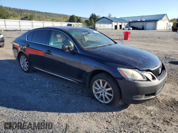 2007 Lexus GS 350 with VIN JTHCE96S470005528, listed as a Copart auction lot 75119724 with 0 mi miles and Clean Title. Bid and sale history available at carsss.com. Image 4.