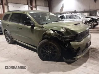 2021 Dodge Durango GT z VIN 1C4RDJDG0MC522611, wystawiony jako IAAI lot #41222091 z przebiegiem 95 377 mil mil oraz . Historia ofert i sprzedaży dostępna na DreamBid. Obrazek 1.