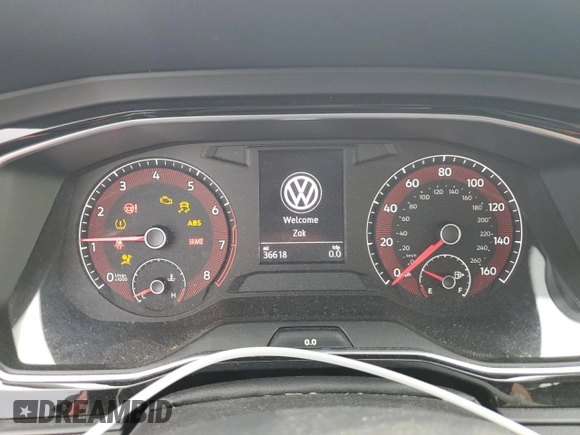 2019 Volkswagen Jetta S with VIN 3VWC57BU9KM211721, listed as a Copart auction lot 62806595 with 36,618 mi miles and Salvage title. Bid and sale history available at DreamBid. Image 9.