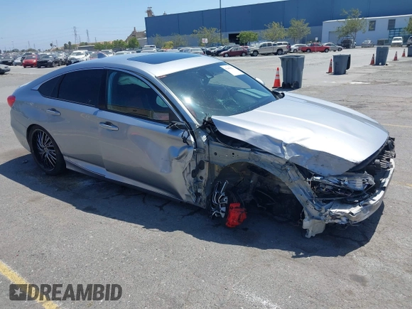 2020 Honda Accord Sport with VIN 1HGCV2F36LA016277, listed as a IAAI auction lot 42485611 with 97,792 mi miles and . Bid and sale history available at DreamBid. Image 1.