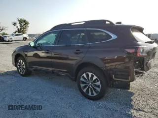 2024 Subaru Outback Limited с VIN 4S4BTANC9R3206532, выставлен на аукционе Copart как лот 58101175 с пробегом 13 025 миль миль и Списание • Salvage title. История ставок и продаж доступна на DreamBid. Изображение 2.
