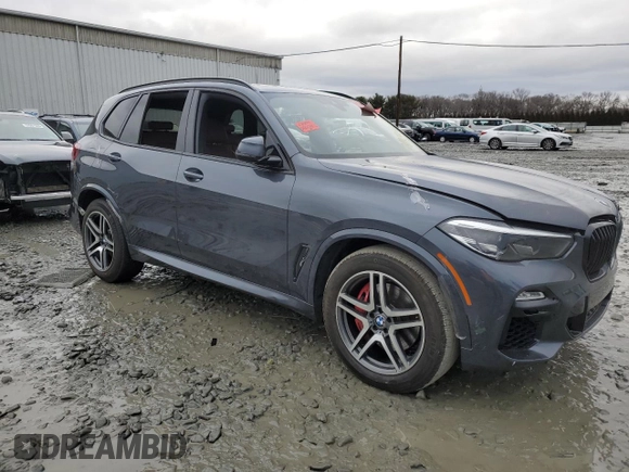 2021 BMW X5 z VIN NJ1541E, wystawiony jako Copart lot #37990264 z przebiegiem 18 321 mil mil oraz Szkoda całkowita • Salvage title. Historia ofert i sprzedaży dostępna na DreamBid. Obrazek 4.